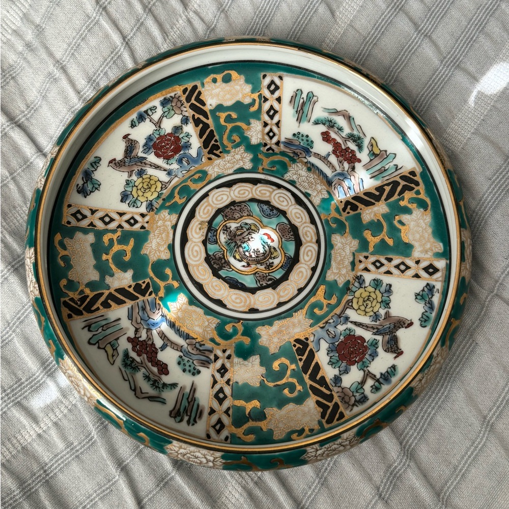 Vintage Japanese Hand Painted Bowl